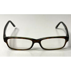 Ray-Ban RB5187 2445 Eyeglass FRAME Only Brown Havana Green 52-16-140